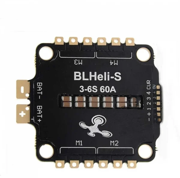 B 60A BLHELI_S 4IN1 3-6S Brushless ESC